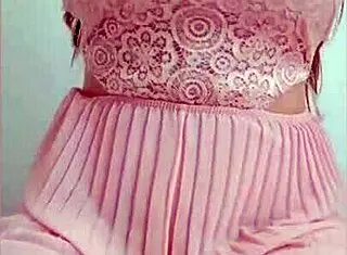 she says, 'playing with my big tits'