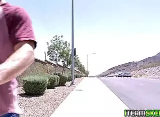 horny brunette teen taking anal with ease