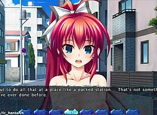 hey, check out this hentai anime where pregnant girl gets creampied with toys outdoor