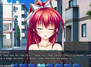 hey, check out this hentai anime where pregnant girl gets creampied with toys outdoor