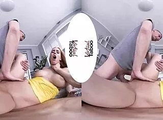 What are you doing with that redhead in virtual taboo?