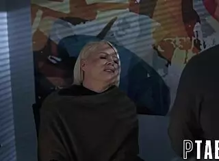 petite teen gives pov blowjob to derrick pierce