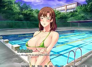 mommy sensei horny homework ep7 - getting a blowjob in public