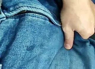 Driver wets the seat in car