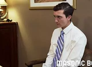 Hot Suited Dilf Smashes Raw Dick into Smooth Twink