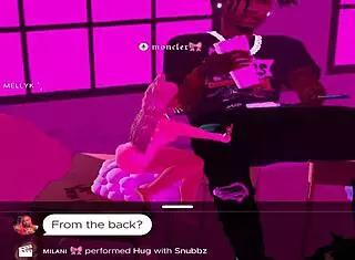 chillin on imvu, showing off my big tits and ass