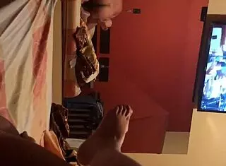 pareja amateur enjoying intimate moments