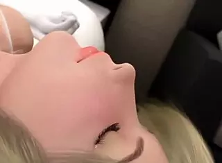 Cute 3D Succubus In White Bends Over For Creampie