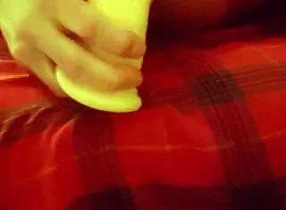 smooth ass tranny teases her anal with homemade self-fucking