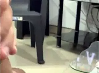 latina student deepthroats classmate during chat