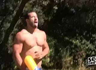 randy joe in bareback gay movie from sean cody