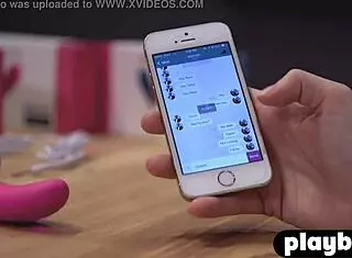 I, sexy blonde with big ass, pleasured myself with amazing sex toy.