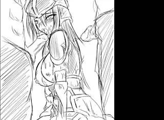 fire emblem hentai compilation features nephenee in anime adventures