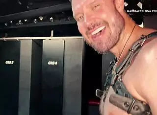 Massive Gay Orgy Features Twenty Guys in Rough Bareback Action with Monster Cocks