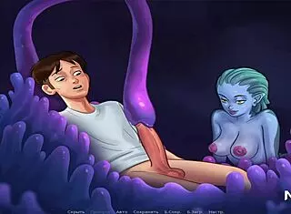 Watch the seasucker blowjob in Summertime Saga episode 4 81.