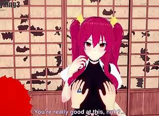 Stella Vermillion Delivers Footjob And Fucking In Pov