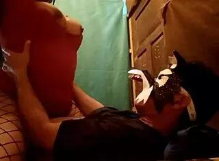 Stepmother gets angry at stepson in homemade video