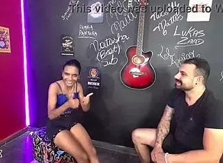 Teen Sits on Cock in Casting