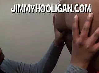 Tina Heart's Backstage Blowjob With Black Guy