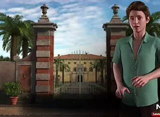 Treasure Of Nadia: Intriguing Penetration Into The E2 4 Sex Mansion With Milf Anal And Cartoon Game