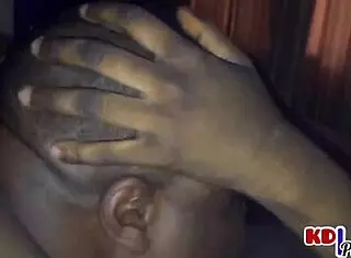 Homemade couple has hardcore bent over blowjob with kyng decency