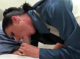 Glamorous babe, are you sucking cock in the bathroom again?