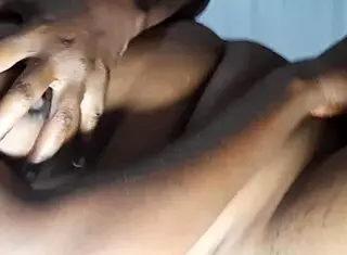 Horny pornstar babe solo masturbates natural tits and anal assfucking