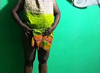 indian girl strokes big cock alone