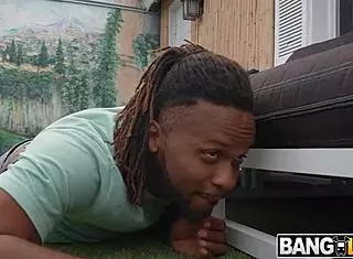 jay bangher does the stepsister eden west in reality scene