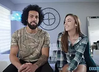 Small Tits Dani Blu Gets Dicked on Sofa 😍