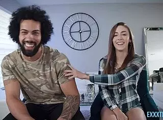 Small Tits Dani Blu Gets Dicked on Sofa 😍