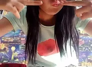 webcam session captures everyday moments and casual interactions