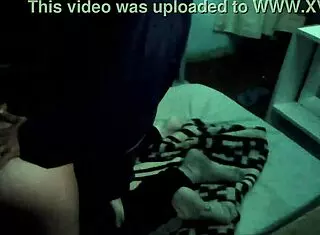 Dark and cold night, she begs to fuck, I lower her pants to enter 😈