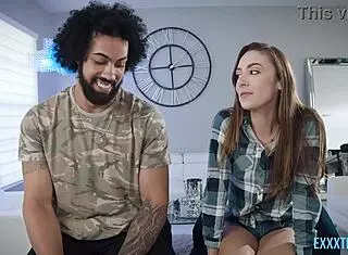 Small Tits Dani Blu Gets Dicked on Sofa 😍