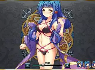 gif 真恋姫夢想 天下統一伝 趙忠 水着