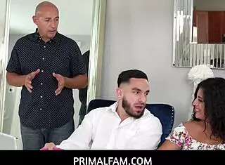 stepbrother gets seduced by stepsister and fucks her hard!