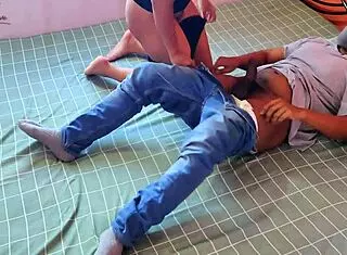 Slut secretary fucks boss after work!