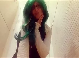 Naughty Beauty Teases Sensually in Cute Diaper