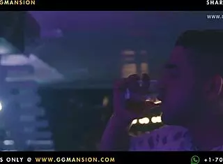 SUCKING BIG TITS of Brunette Latina Lesbian