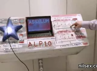 naughty nympho was taken in anal hole loony bin for awkward treatment