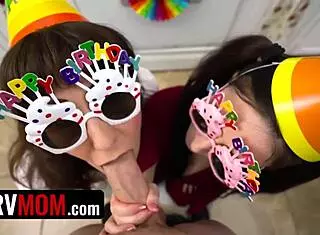 Melody Minx And Tifa Quinn Give Birthday Boy Special Gift