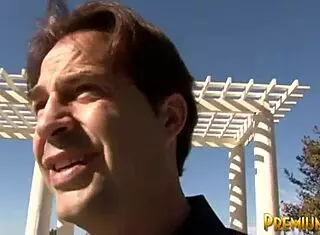 busty brunette gives handie to dylan ryder