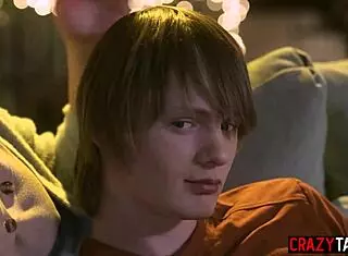 Blonde milf Spencer Scott boosts stepson's confidence