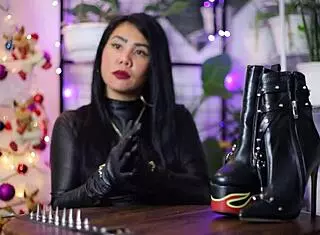 Leather Fetish Asmr By Dominafire!
