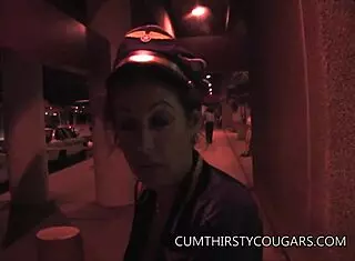 Milf Stewardess Wrecked By Black Cock