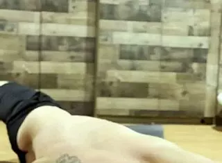 I am stretching my muscular bodybuilder form