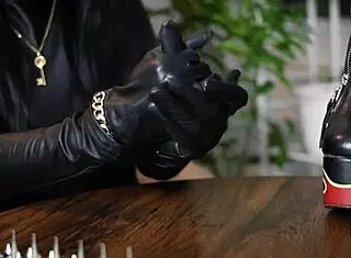 Leather Fetish Asmr By Dominafire!