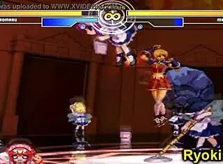 kuromaru takes on maria in a wild anime fight