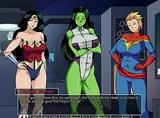 Infinity Crisis Part 1 Harley Quinn Blowjob