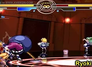 kuromaru takes on maria in a wild anime fight